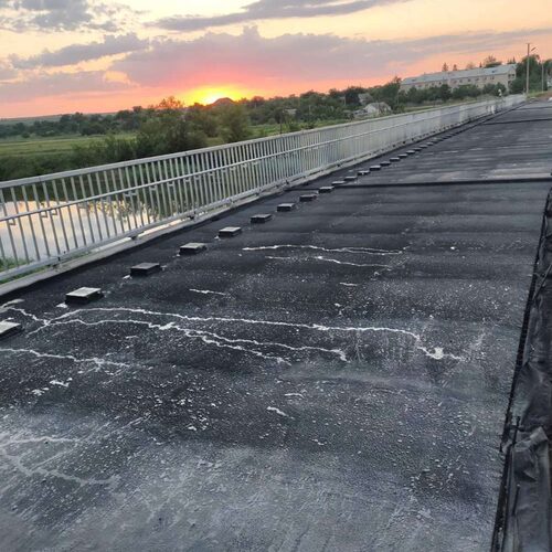 Напиляєма гідроізоляція мостової споруди