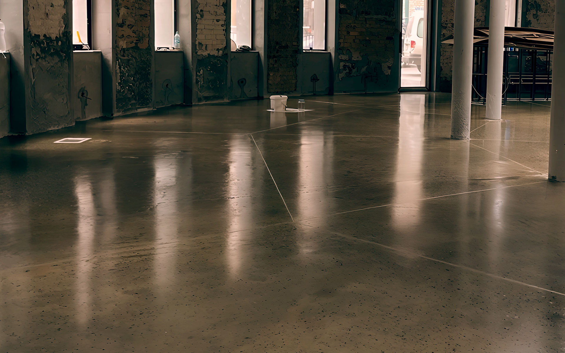 Шліфування бетону в стилі LOFT — тренд сучасного інтер'єру